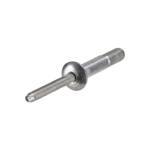 Pop Monobolt Blind Rivet - 3/16 - Dome Head - .214 - .437 Grip Range - Aluminum/Aluminum - 100 Pk